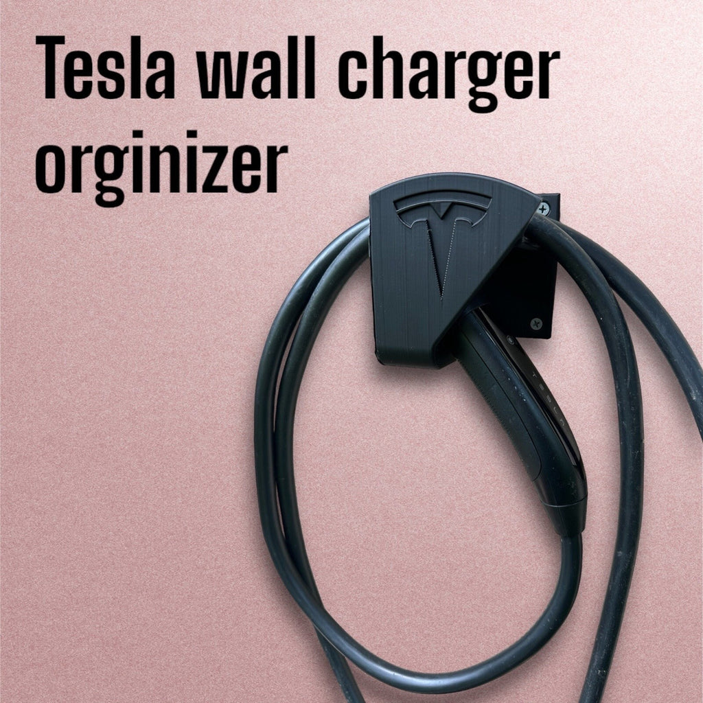 Tesla Plug Holder and Organizer for Mobile Connector for Easy Storage